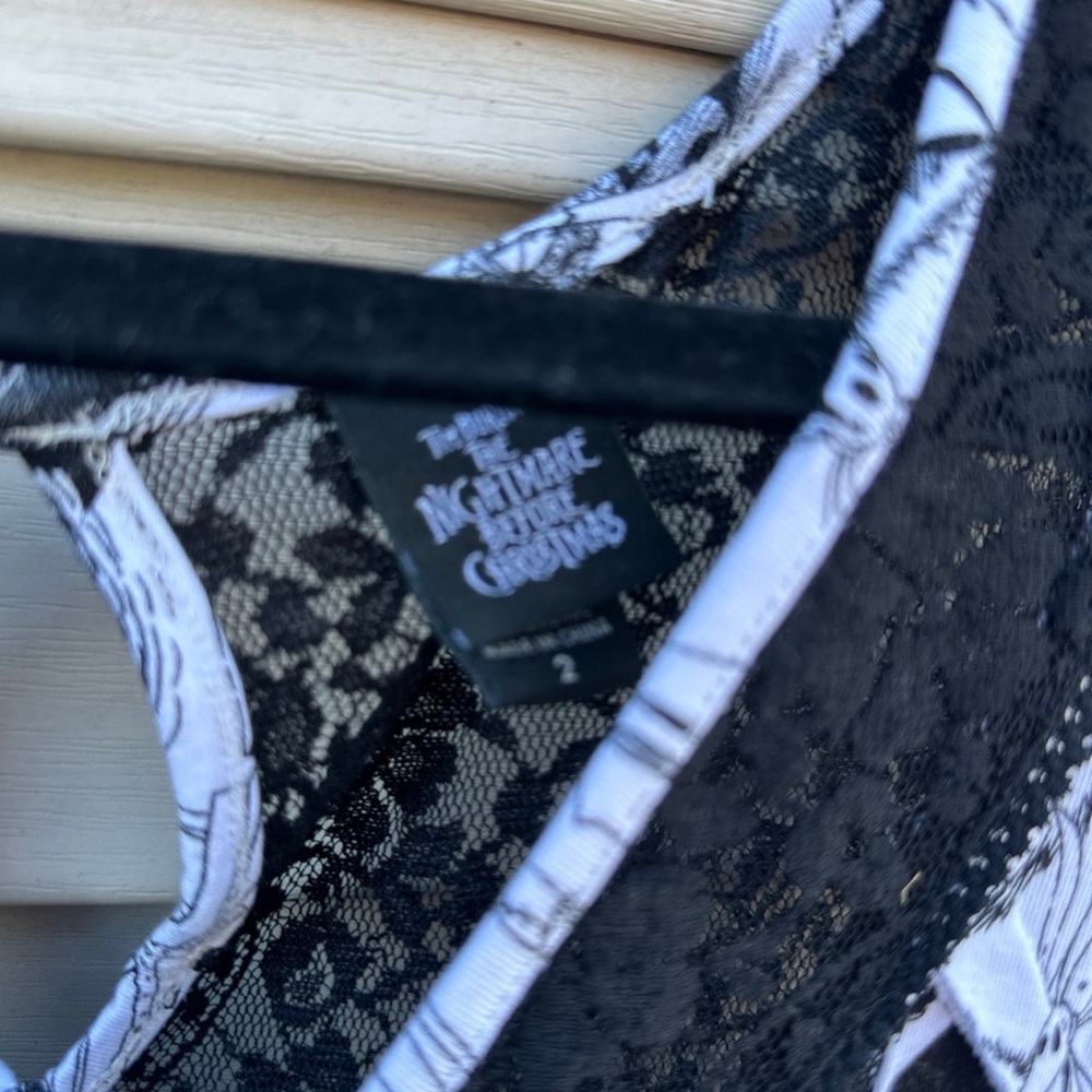 Nightmare Before Christmas Character Accent Dress Size 2X - Picture 3 of 4